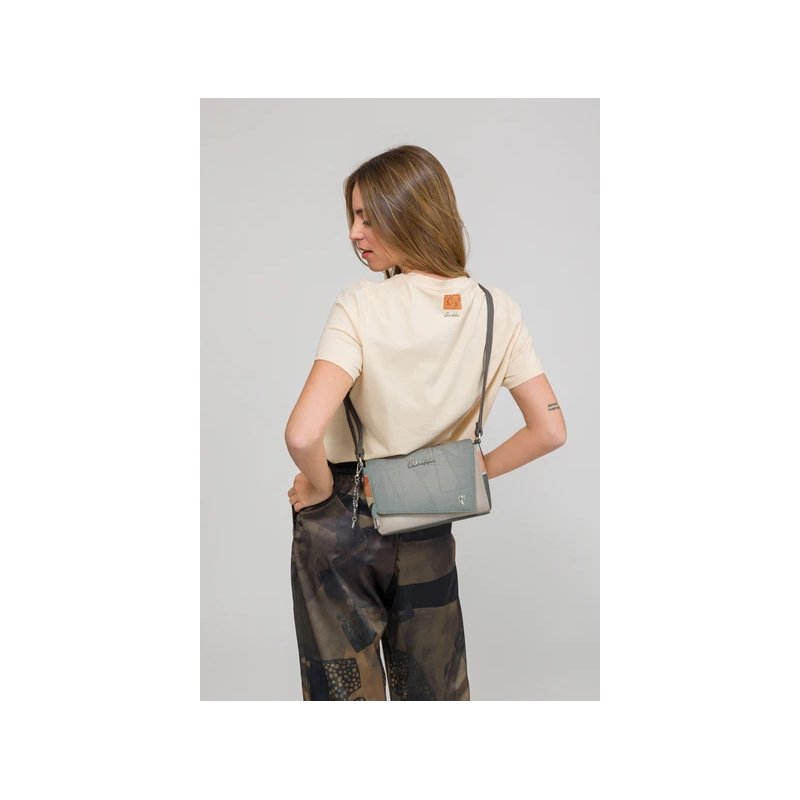 TOREBKA DAMSKA CROSSBODY Z KLAPKĄ ANEKKE AURALIS