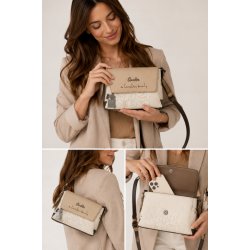 DAMSKA TOREBKA SKÓRA EKOLOGICZNA CROSSBODY ANEKKE BLOOM