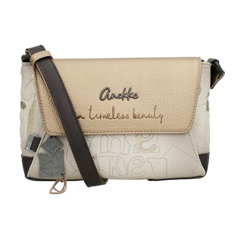 DAMSKA TOREBKA SKÓRA EKOLOGICZNA CROSSBODY ANEKKE BLOOM