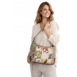 TOREBKA DAMSKA ANEKKE AMPHORA DUŻA HOBO ELEGANCKA BOHO