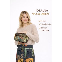 TOREBKA DAMSKA ANEKKE AMPHORA LISTONOSZKA Z KLAPKĄ BOHO