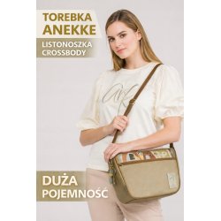 TOREBKA DAMSKA ANEKKE AMPHORA LISTONOSZKA CROSSBODY DUŻA