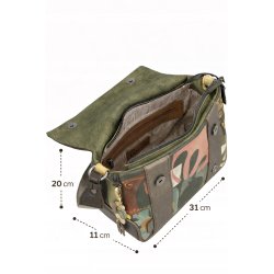 TOREBKA DAMSKA ANEKKE AMPHORA LISTONOSZKA Z KLAPKĄ BOHO