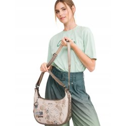 TOREBKA DAMSKA ANEKKE OLYMPIA NA RAMIĘ ELEGANCKA BOHO