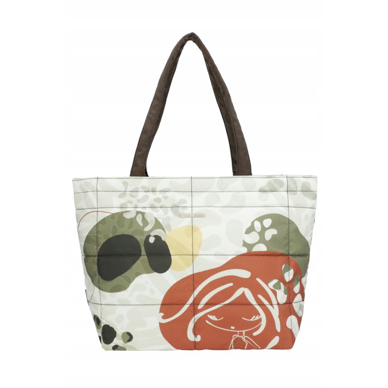 DUŻA TORBA PLAŻOWA SHOPPER BAG NA ZAKUPY BAGAŻ PODRĘCZNY ANEKKE GAIA