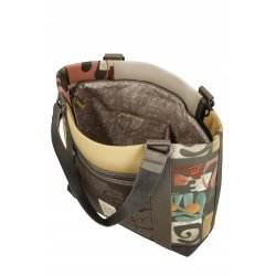 DUŻA TORBA TOREBKA SHOPPER BAG NA ZAKUPY BAGAŻ PODRĘCZNY ANEKKE AMPHORA