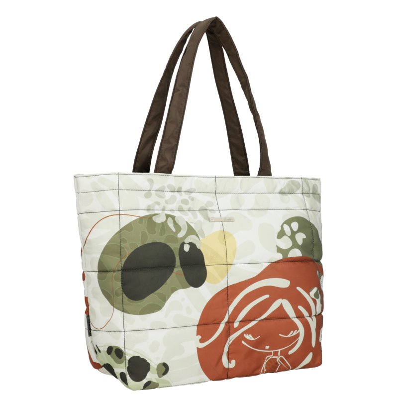 DUŻA TORBA PLAŻOWA SHOPPER BAG NA ZAKUPY BAGAŻ PODRĘCZNY ANEKKE GAIA