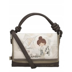 TOREBKA DAMSKA CROSSBODY MAŁA LISTONOSZKA DO RĘKI NA RAMIĘ ANEKKE SOPHIA