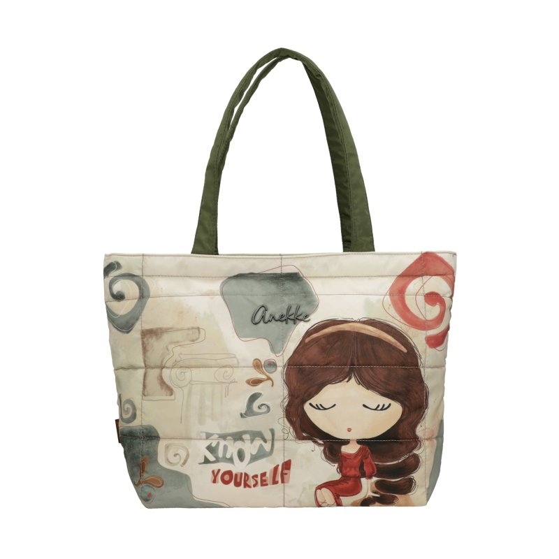 DUŻA TORBA PLAŻOWA SHOPPER BAG NA ZAKUPY BAGAŻ PODRĘCZNY ANEKKE MUSE