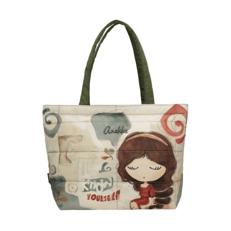 DUŻA TORBA PLAŻOWA SHOPPER BAG NA ZAKUPY BAGAŻ PODRĘCZNY ANEKKE MUSE