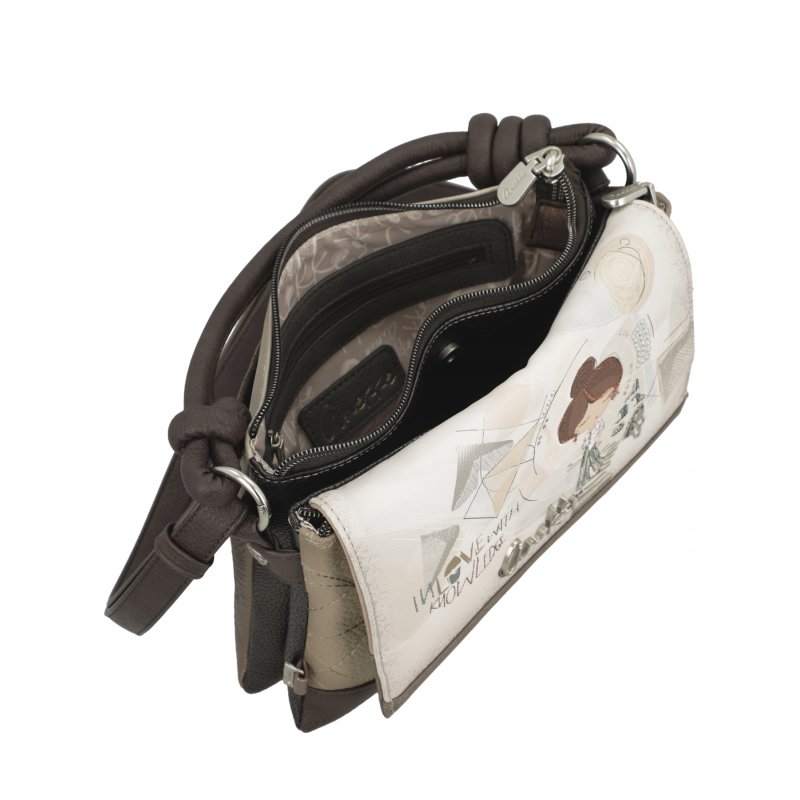 TOREBKA DAMSKA CROSSBODY MAŁA LISTONOSZKA DO RĘKI NA RAMIĘ ANEKKE SOPHIA