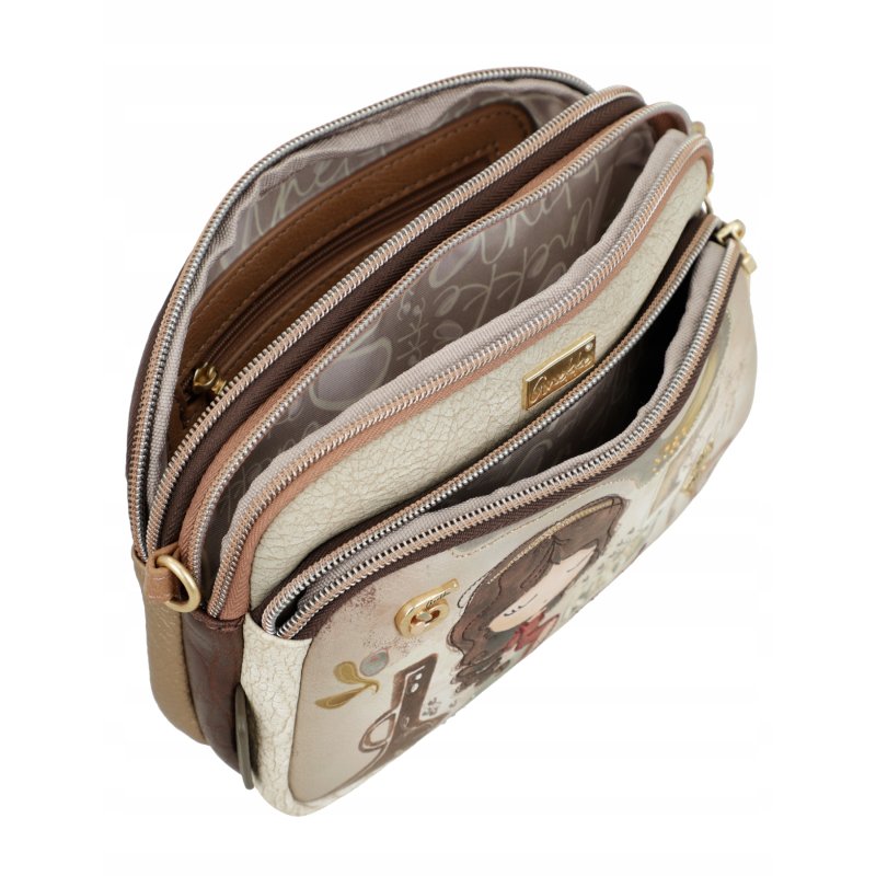 TOREBKA DAMSKA ELEGANCKA MAŁA CROSSBODY NA RAMIĘ ANEKKE MUSE