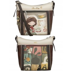 TOREBKA DAMSKA CROSSBODY LISTONOSZKA MIEJSKI STYL ANEKKE MUSE