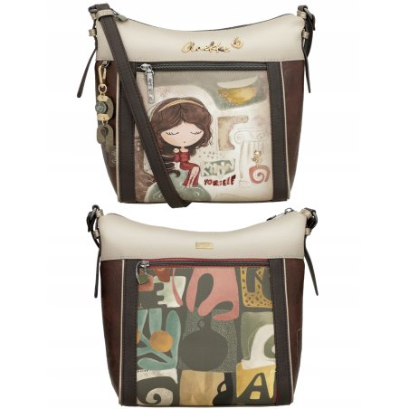 TOREBKA DAMSKA CROSSBODY LISTONOSZKA MIEJSKI STYL ANEKKE MUSE