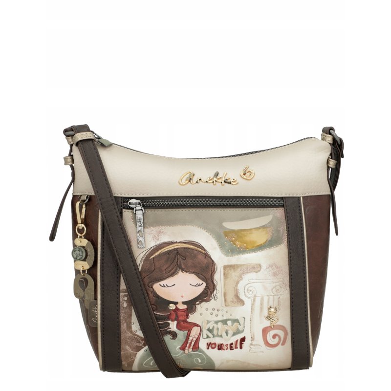 TOREBKA DAMSKA CROSSBODY LISTONOSZKA MIEJSKI STYL ANEKKE MUSE
