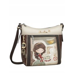 TOREBKA DAMSKA CROSSBODY LISTONOSZKA MIEJSKI STYL ANEKKE MUSE