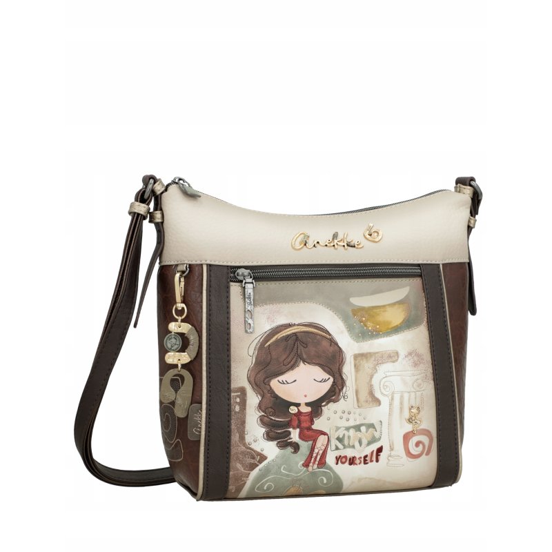 TOREBKA DAMSKA CROSSBODY LISTONOSZKA MIEJSKI STYL ANEKKE MUSE