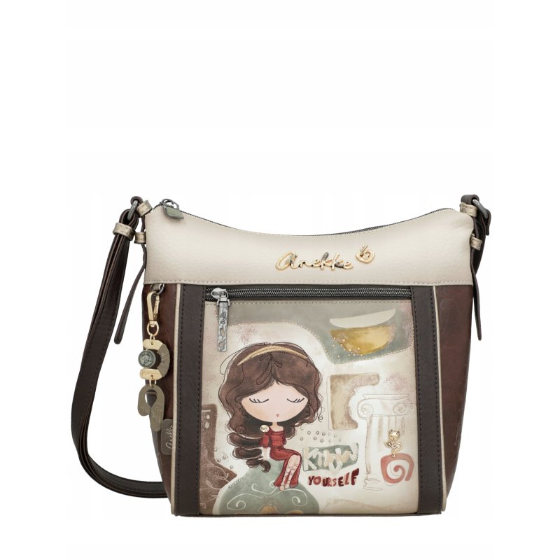 TOREBKA DAMSKA CROSSBODY LISTONOSZKA MIEJSKI STYL ANEKKE MUSE