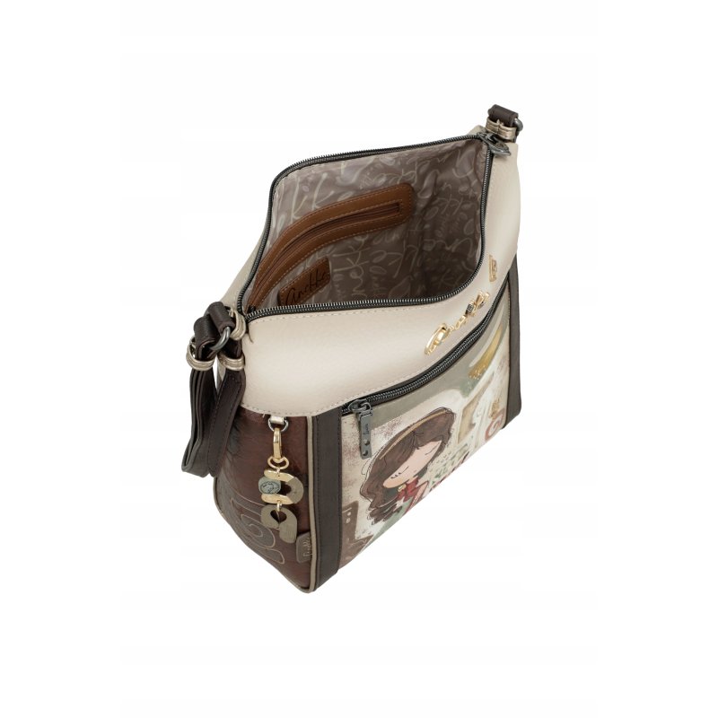 TOREBKA DAMSKA CROSSBODY LISTONOSZKA MIEJSKI STYL ANEKKE MUSE