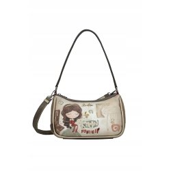 TOREBKA DAMSKA ELEGANCKA BAGIETKA NA RAMIĘ CROSSBODY ANEKKE MUSE