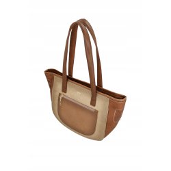 TOREBKA DAMSKA ELEGANCKA Z DWOMA UCHWYTAMI NA RAMIĘ SHOPPER BAG ANEKKE MUSE
