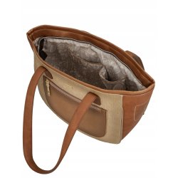 TOREBKA DAMSKA ELEGANCKA Z DWOMA UCHWYTAMI NA RAMIĘ SHOPPER BAG ANEKKE MUSE