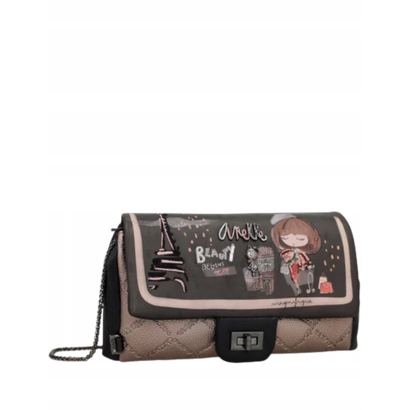 TOREBKA DAMSKA BANKIETOWA Z ŁAŃCUSZKIEM CROSSBODY ANEKKE MADEMOISELLE