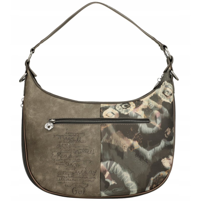 TOREBKA DAMSKA ANEKKE REAL NA RAMIĘ MODNA CROSSBODY LISTONOSZKA MIEJSKA
