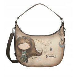TOREBKA DAMSKA ANEKKE REAL NA RAMIĘ MODNA CROSSBODY LISTONOSZKA MIEJSKA
