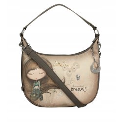 TOREBKA DAMSKA ANEKKE REAL NA RAMIĘ MODNA CROSSBODY LISTONOSZKA MIEJSKA