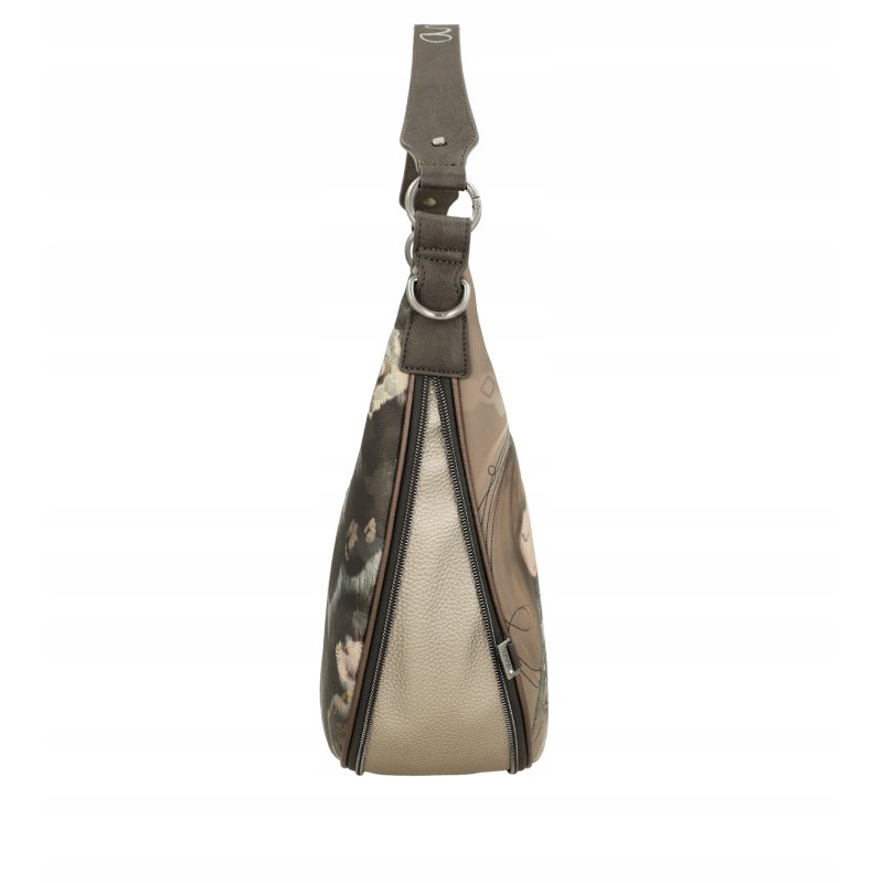 TOREBKA DAMSKA ANEKKE REAL NA RAMIĘ MODNA CROSSBODY LISTONOSZKA MIEJSKA