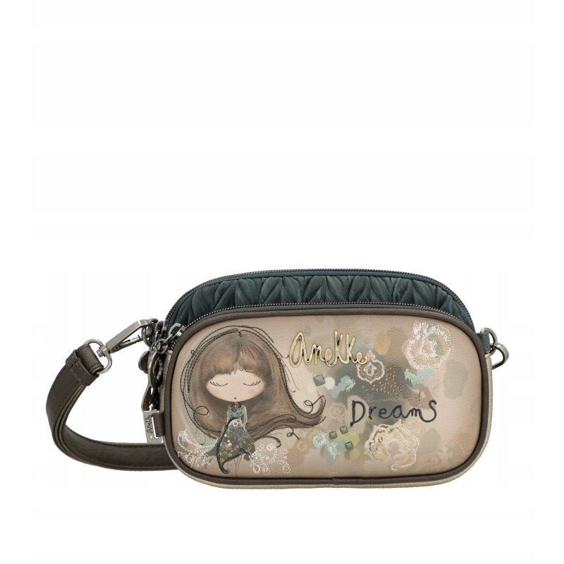 ANEKKE REAL MAŁA TOREBKA DAMSKA CROSSBODY LISTONOSZKA MIEJSKA