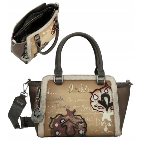 ANEKKE REAL MANIFESTO MAŁA TOREBKA DAMSKA LISTONOSZKA CROSSBODY DO RĘKI