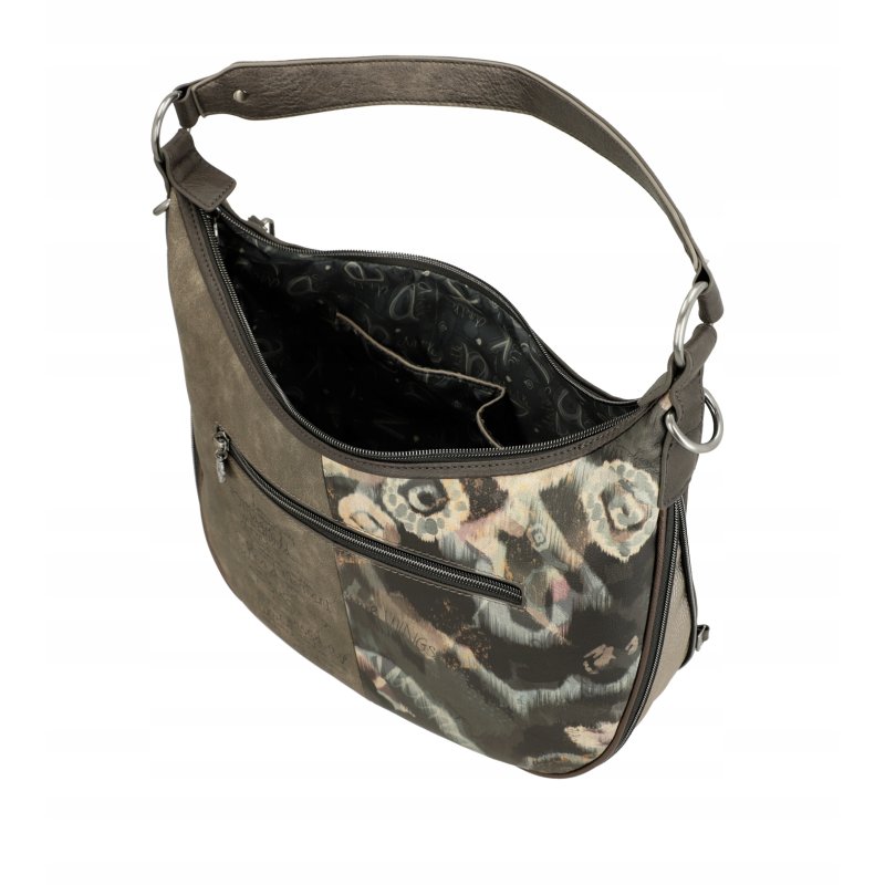 TOREBKA DAMSKA ANEKKE REAL NA RAMIĘ MODNA CROSSBODY LISTONOSZKA MIEJSKA