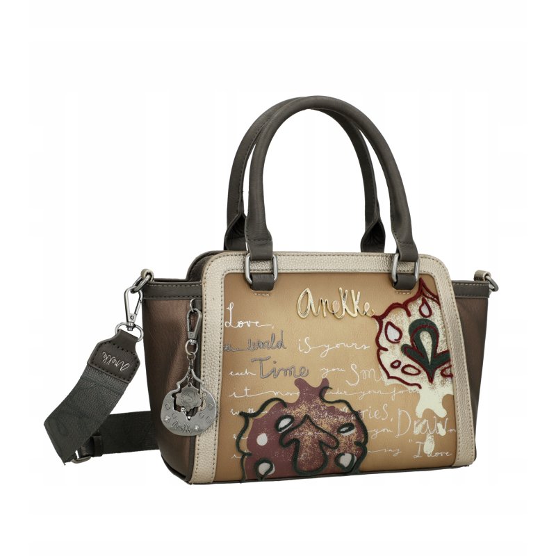 ANEKKE REAL MANIFESTO MAŁA TOREBKA DAMSKA LISTONOSZKA CROSSBODY DO RĘKI