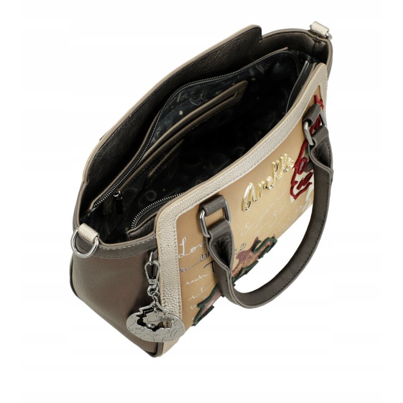 ANEKKE REAL MANIFESTO MAŁA TOREBKA DAMSKA LISTONOSZKA CROSSBODY DO RĘKI