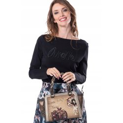 ANEKKE REAL MANIFESTO MAŁA TOREBKA DAMSKA LISTONOSZKA CROSSBODY DO RĘKI