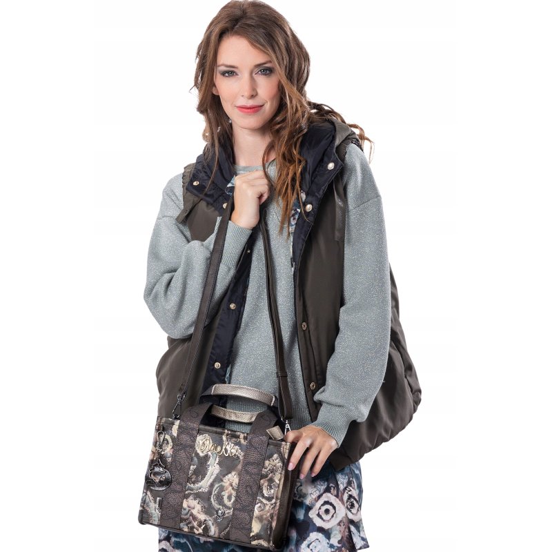 ANEKKE REAL MANIFESTO MAŁA TOREBKA DAMSKA LISTONOSZKA CROSSBODY DO RĘKI
