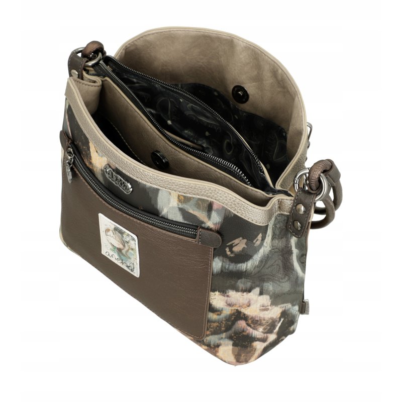 ANEKKE REAL MANIFESTO MAŁA TOREBKA DAMSKA LISTONOSZKA CROSSBODY DO RĘKI