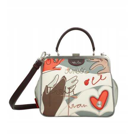 TOREBKA KUFEREK CROSSBODY DLA KOBIETY DO RĘKI NA RAMIĘ ANEKKE ALMA OLE