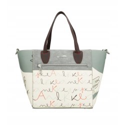 TOREBKA I KOSMETYCZKA TORBA DUŻA SHOPPER DLA KOBIETY 2w1 ANEKKE ALMA OLE