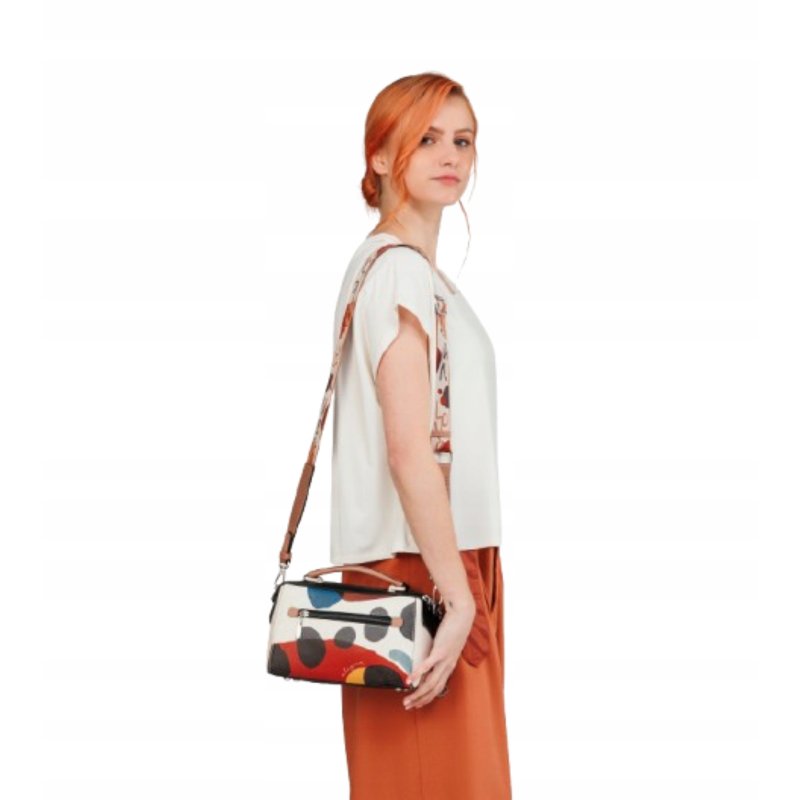 TOREBKA KUFEREK CROSSBODY DLA KOBIETY DO RĘKI NA RAMIĘ ANEKKE ALMA LUNARES