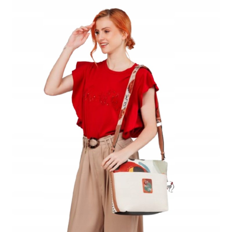 TOREBKA Z PASKIEM CROSSBODY LISTONOSZKA DLA KOBIETY ANEKKE ALMA LUNARES
