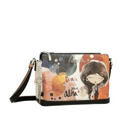 ANEKKE ALMA TOREBKA DAMSKA CROSSBODY DAMSKA NA RAMIĘ AŻUROWA LISTONOSZKA