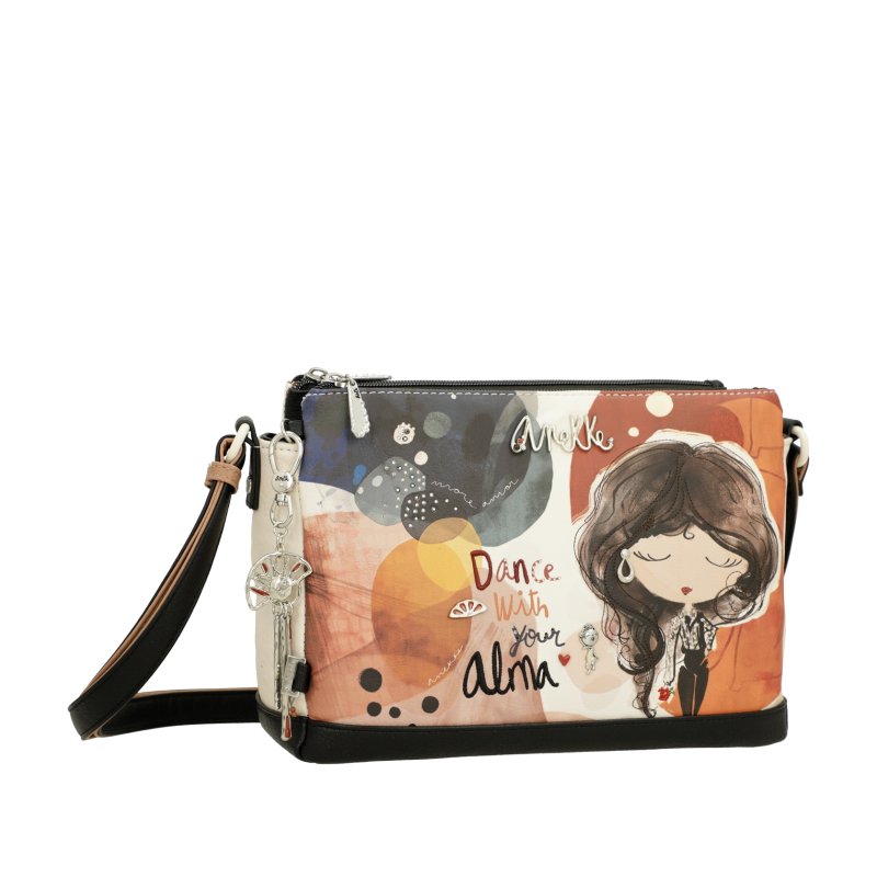 ANEKKE ALMA TOREBKA DAMSKA CROSSBODY DAMSKA NA RAMIĘ AŻUROWA LISTONOSZKA