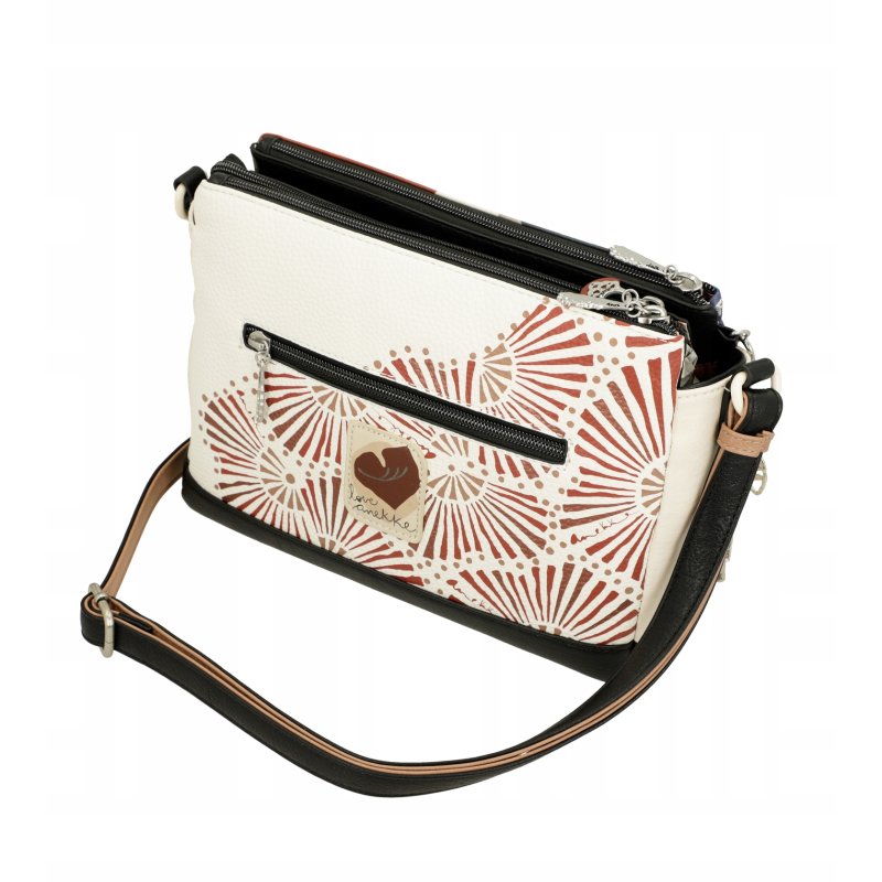 ANEKKE ALMA TOREBKA DAMSKA CROSSBODY DAMSKA NA RAMIĘ AŻUROWA LISTONOSZKA