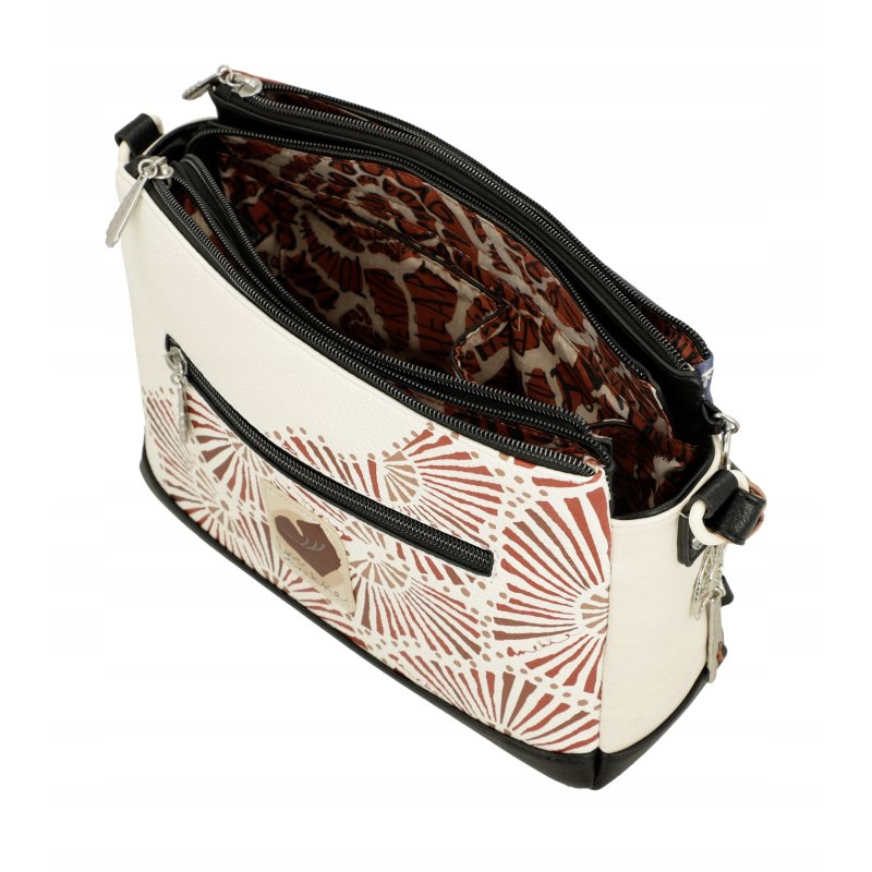ANEKKE ALMA TOREBKA DAMSKA CROSSBODY DAMSKA NA RAMIĘ AŻUROWA LISTONOSZKA