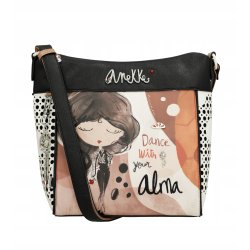 ANEKKE ALMA TOREBKA DAMSKA CROSSBODY DAMSKA NA RAMIĘ AŻUROWA LISTONOSZKA