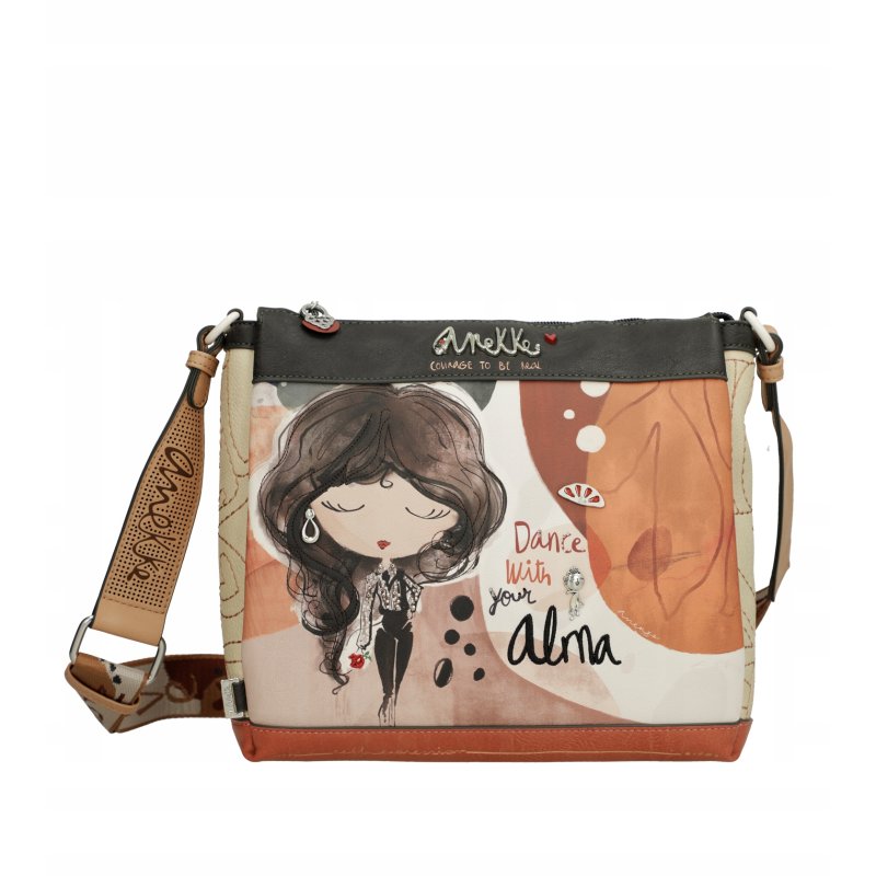 ANEKKE ALMA TOREBKA DAMSKA CROSSBODY DAMSKA NA RAMIĘ PRZEGRODY