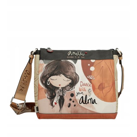 ANEKKE ALMA TOREBKA DAMSKA CROSSBODY DAMSKA NA RAMIĘ PRZEGRODY